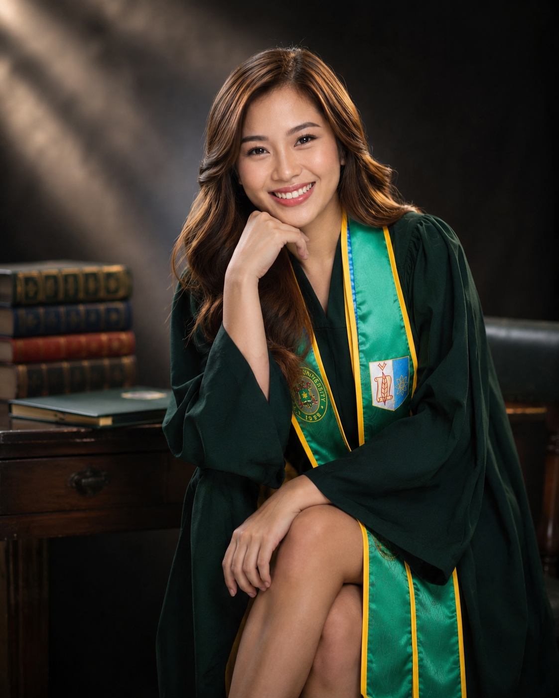 Graduation portrait
