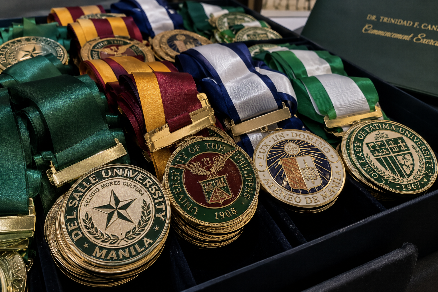 Custom academic medals by EXPO