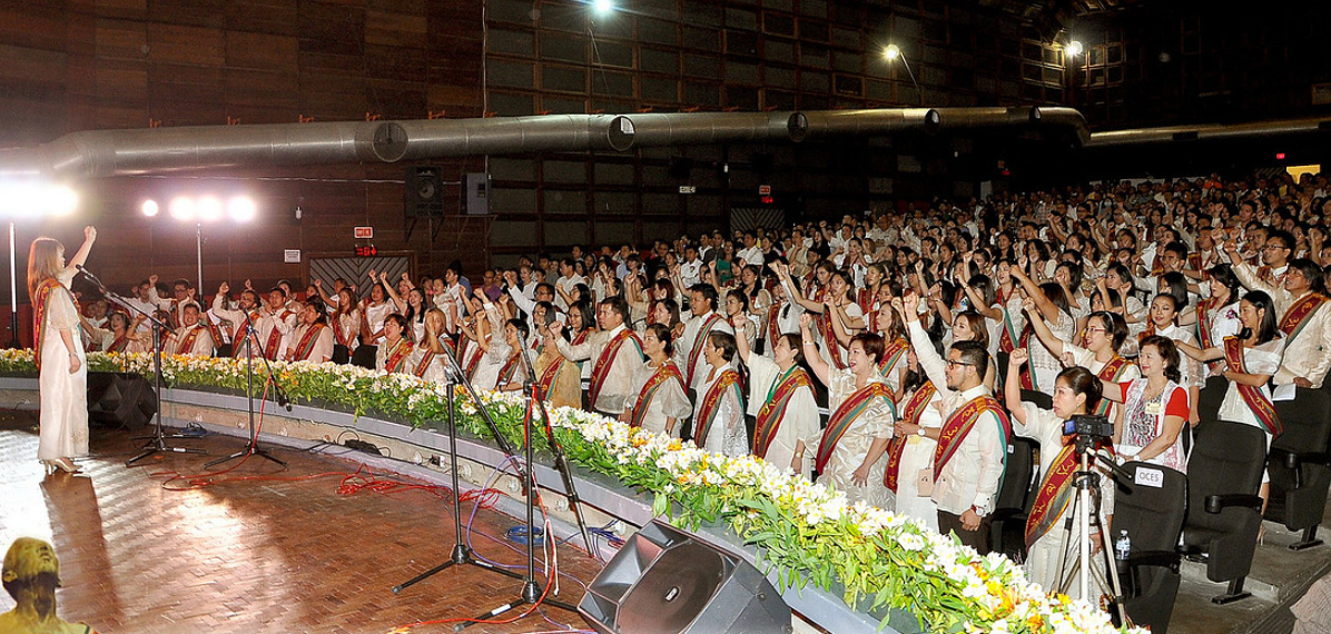 UP College of Home Economics graduation ceremony
